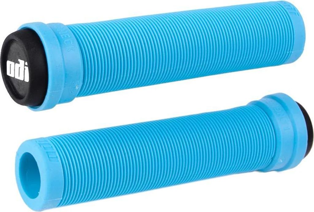 Scooter Griffe - Soft Longneck (Flangeless) - Aqua - ODI Produktbild 