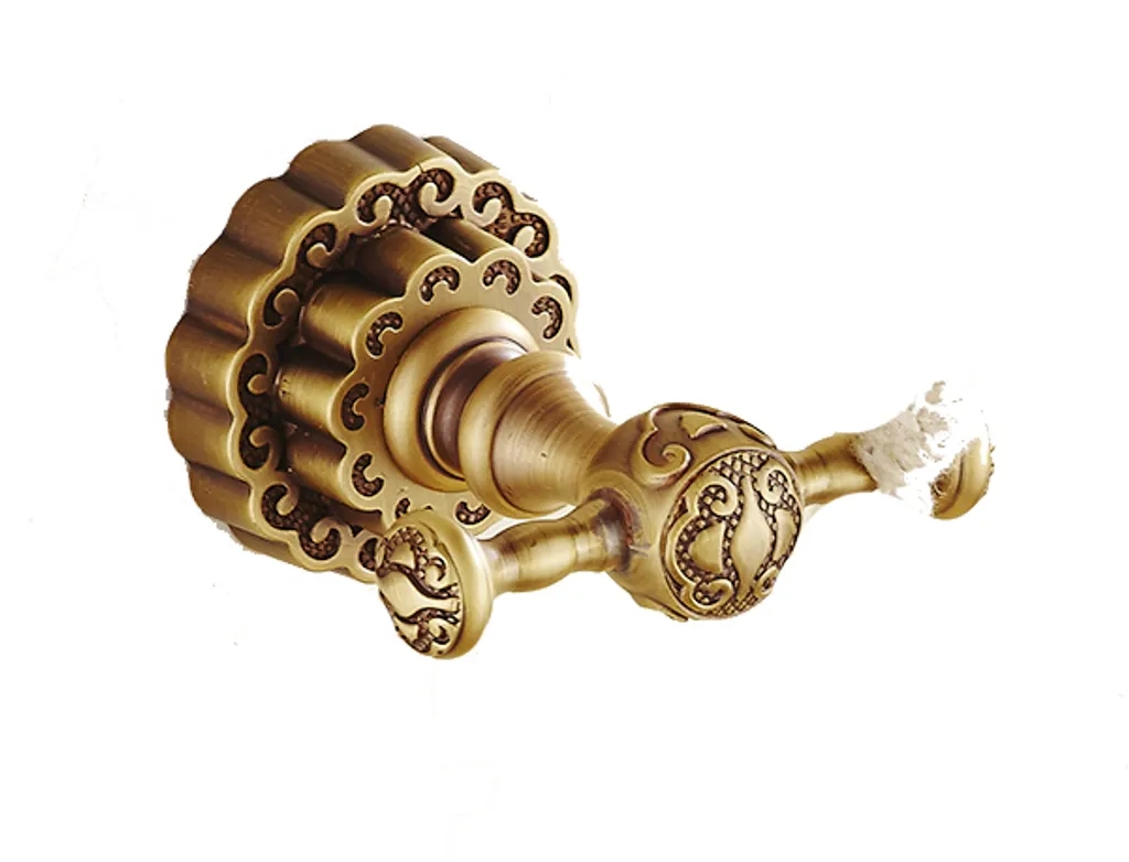 CECEA RETRO portasciugamani in ottone oro