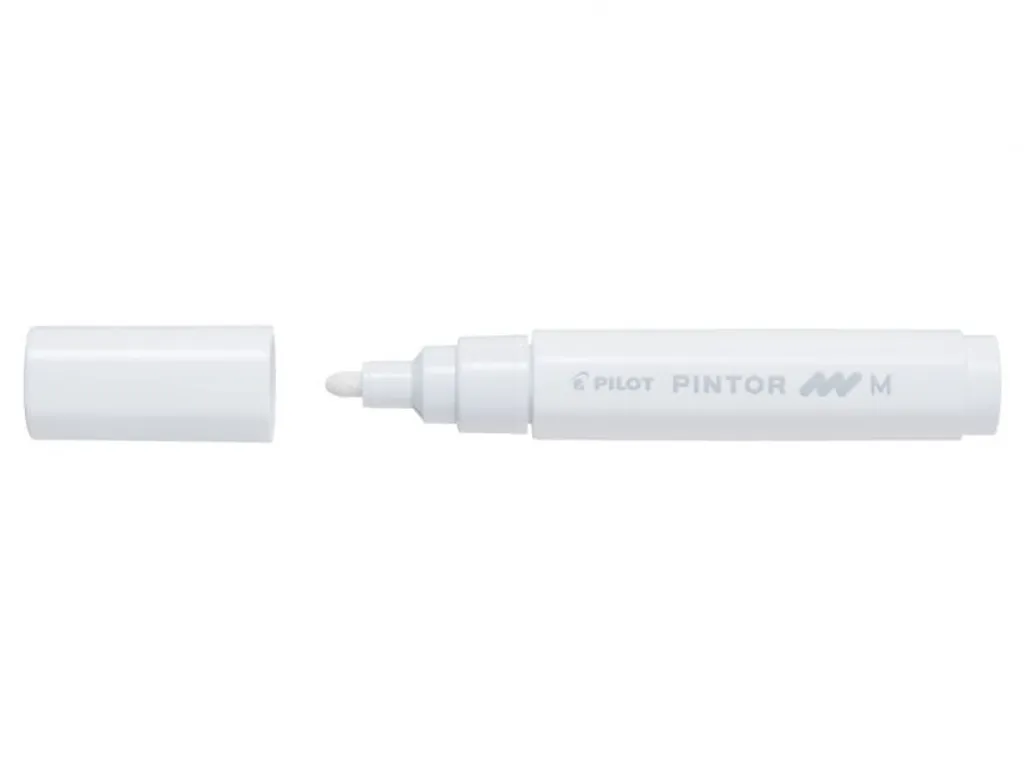 Pilot Pintor Blanc Marqueur Peinture Multi-Surfaces Pointe Moyenne 1pc