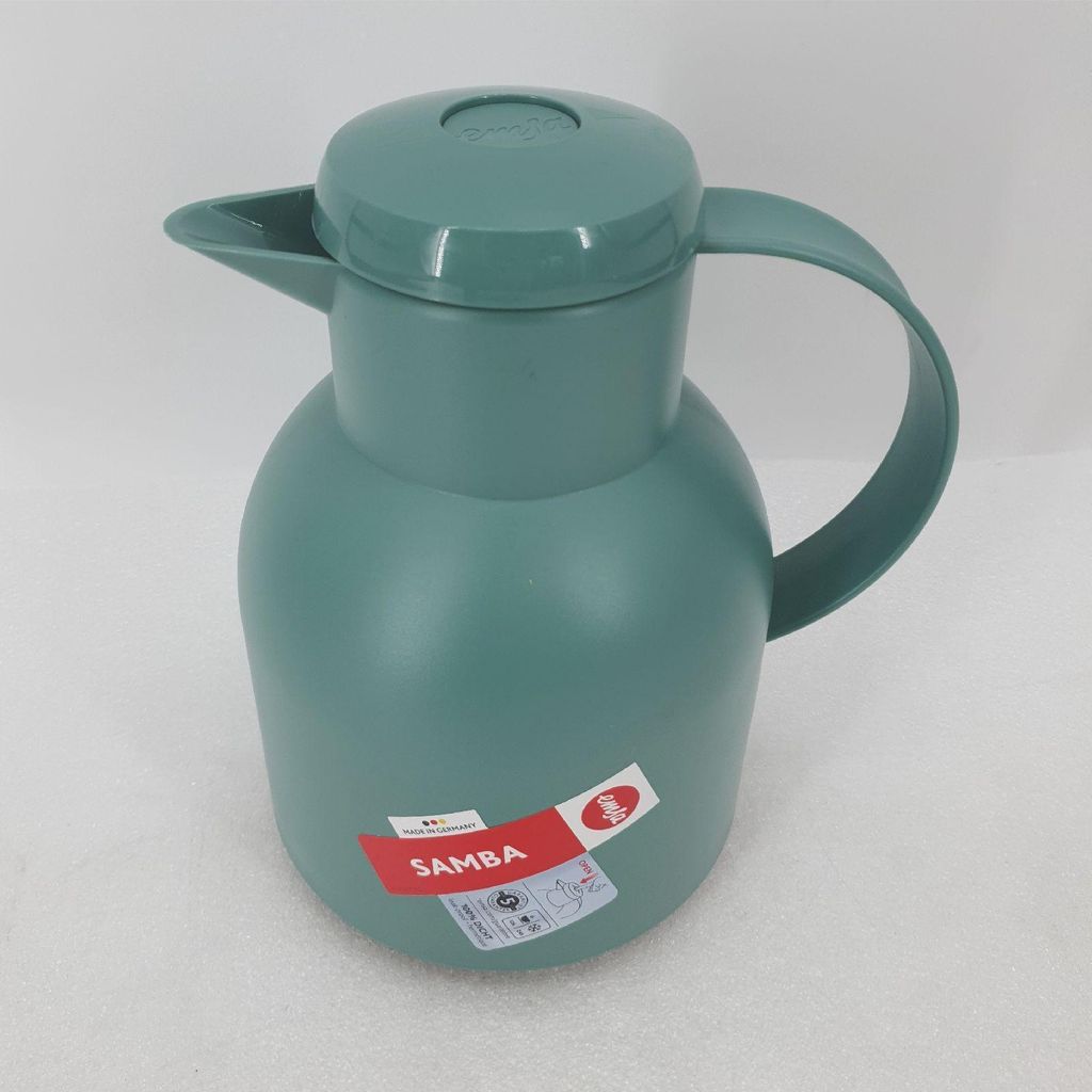 emsa Isolierkanne Samba 1 Liter, Farbe Türkis Thermoskannen