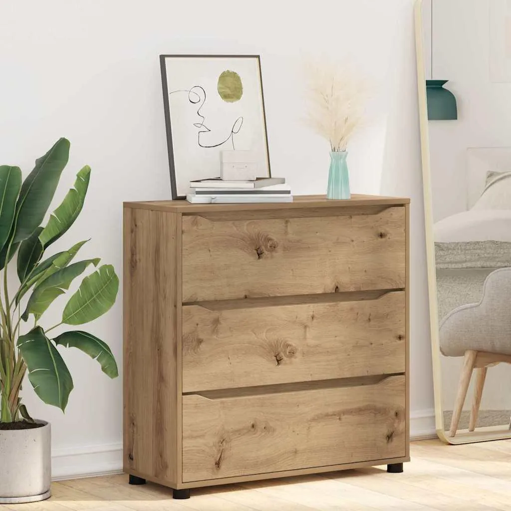 Armadietto vidaXL Rovere 80x31x81 cm | Miglior Prezzo Online Arredo - 2