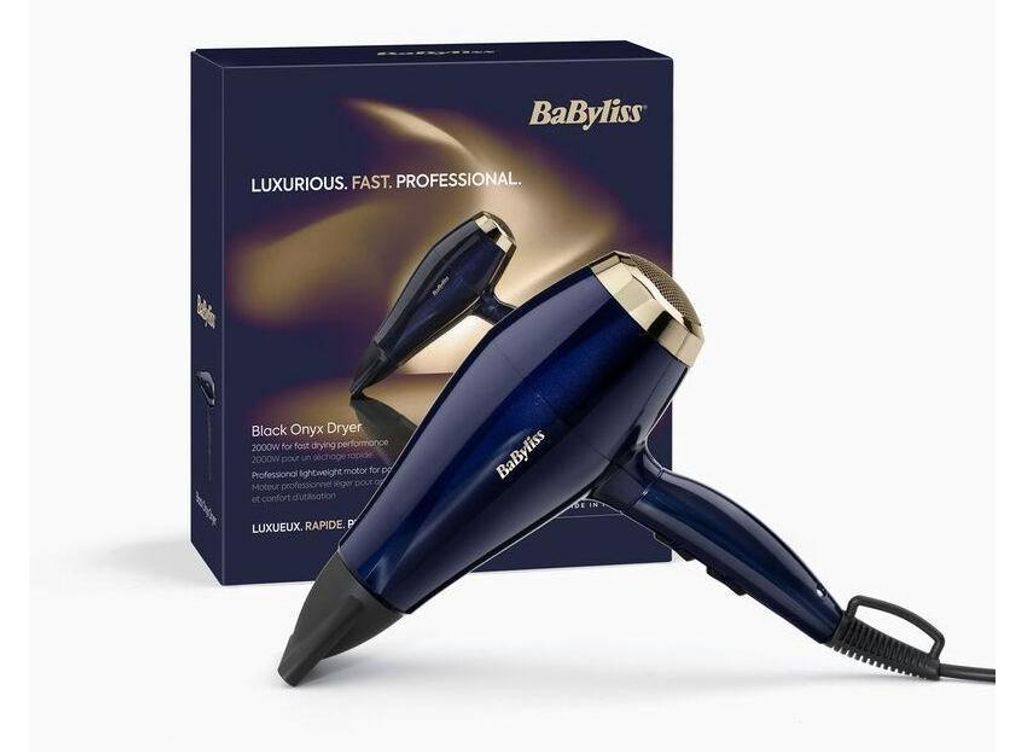 BaByliss 5911E, Gleichstrom, 26,4 m/s, Schwarz, Gold, Produktbild 
