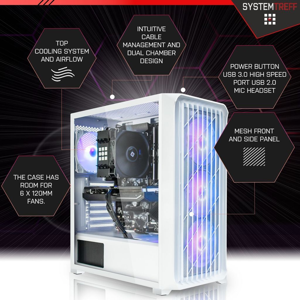 SYSTEMTREFF Gaming PC Ryzen 5 5600 Nvidia Kaufland.de