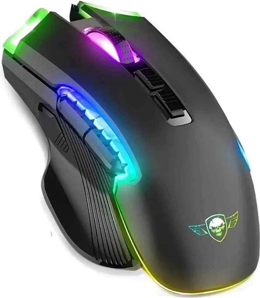 Souris Gaming sans fil Spirit Of Gamer Argent Elite M70 pour Setup Pro