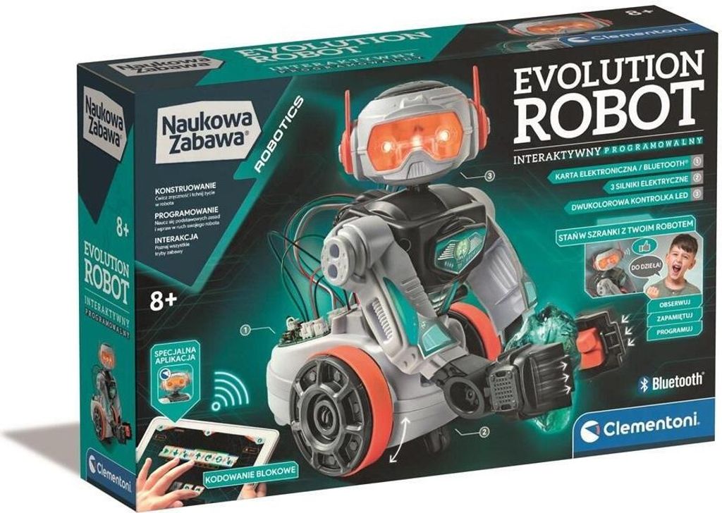 Clementoni Jeu scientifique. Robotics Evolution 2.0 – Image du produit 