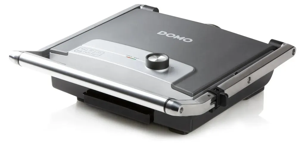 Domo DO9225G Grill à Viande Noir en Acier Inoxydable Puissance 2000W
