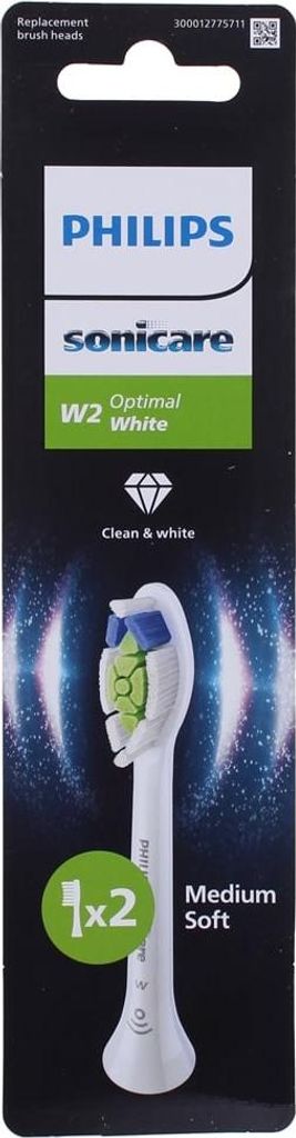 Philips Optimal White HX6062/87 Doppelpack Bürstenköpfe Produktbild 