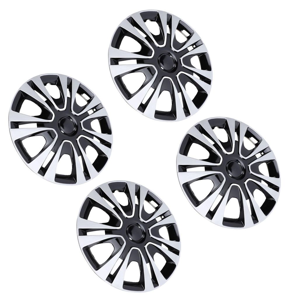 4er-Set Radkappen, 14-Zoll-Radkappen-Set, stilvolle Radkappen, universell passend für PKW, LKW und SUV