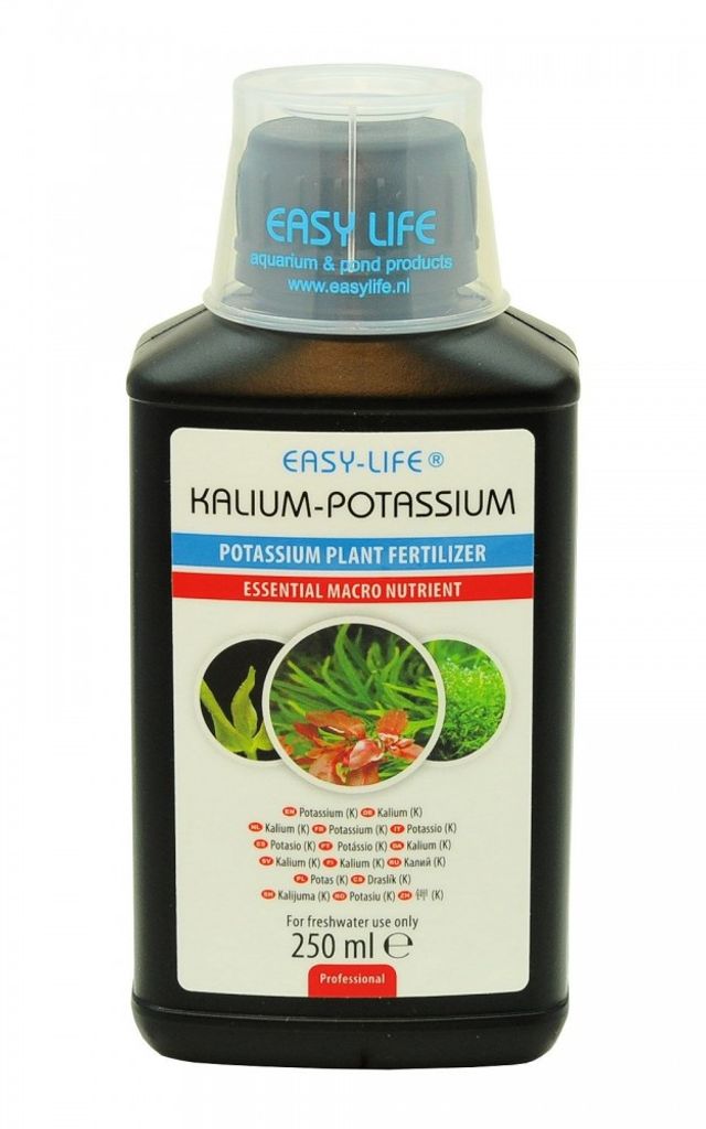 Easy Life KALIUM 250ml Potassium Dünger für Ihre Pflanzen Aquariumpflanzen
