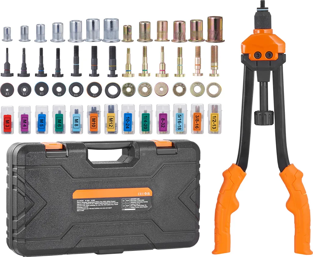 Posez vos inserts filetés sans effort avec cette pince à riveter 16" - 8