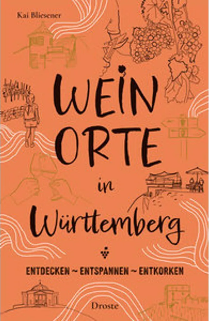 Livre Weinorte in Württemberg : Atlas illustré des villages viticoles