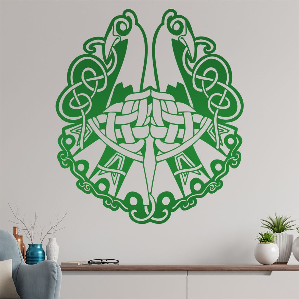 keltische Knoten Wandtattoo in 6 Größen - Wandaufkleber Wall Sticker - Dekoration, Küche, Wohnzimmer, Schlafzimmer, Badezimmer