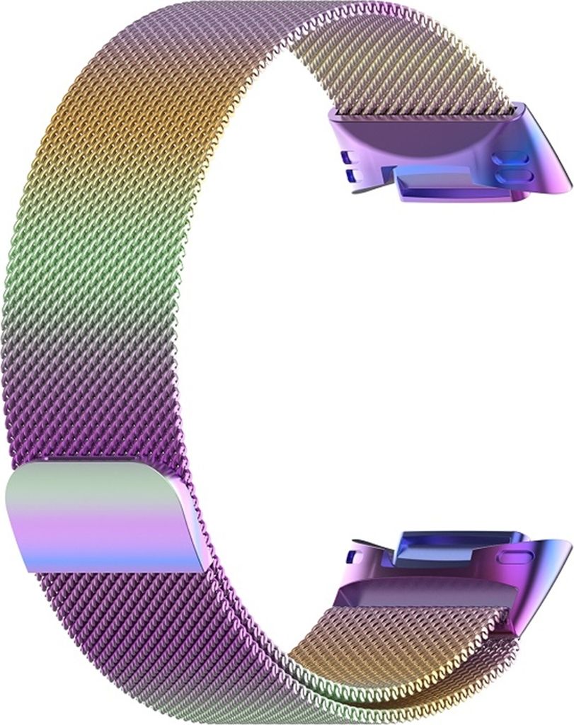 Pre Fitbit Charge 6 / 5 kovový oceľový náramok s Obrázok produktu 3