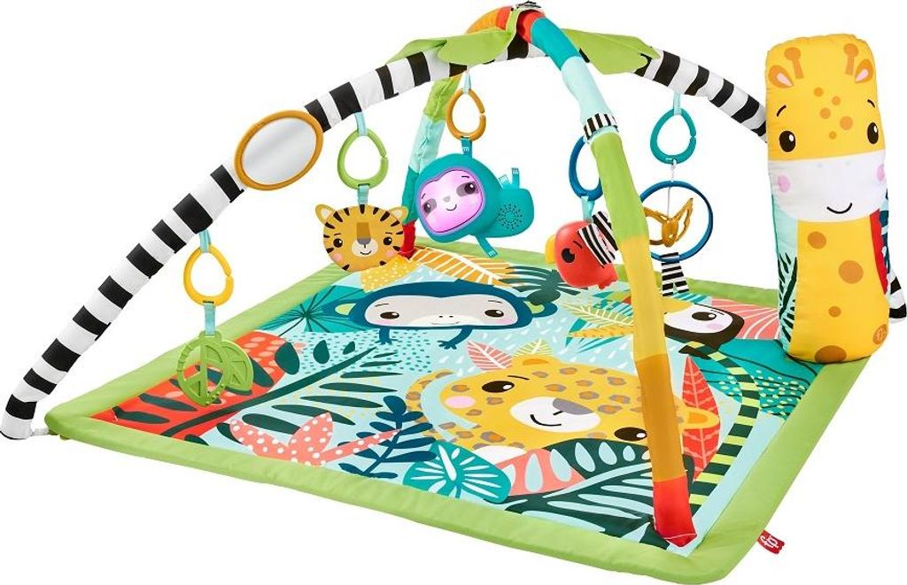 Fisher-Price Rainforest-Erlebnisdecke, Krabbeldecke mit Produktbild 