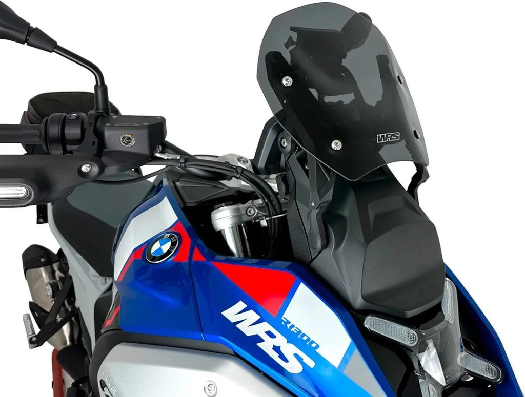 Bulle WRS Sport Argentée R 1300 GS 2023 2024 Compatible Radar ADAS