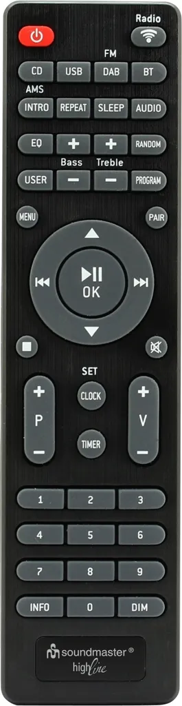 Chaîne Stéréo Connectée Soundmaster ICD2023SW Bluetooth et Effets LED WLAN - 9