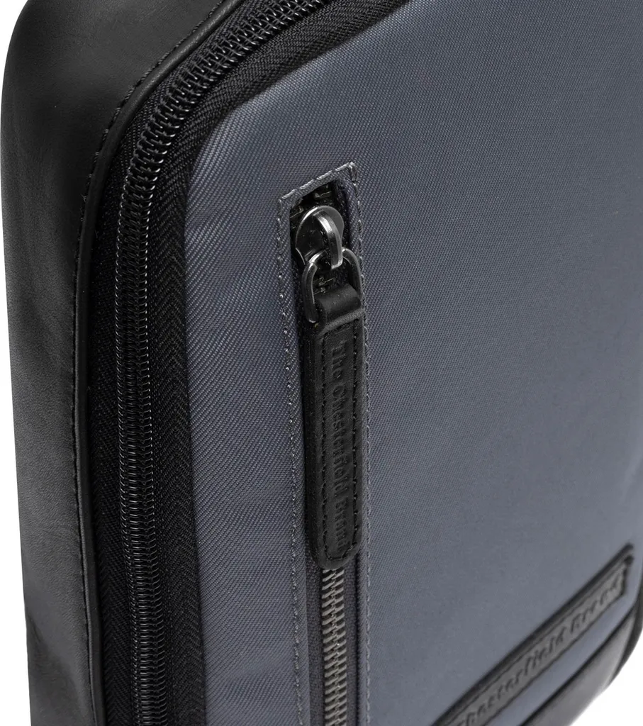 Sling Bag Salla Chesterfield Brand - Grigio Chiaro per City Life - 11