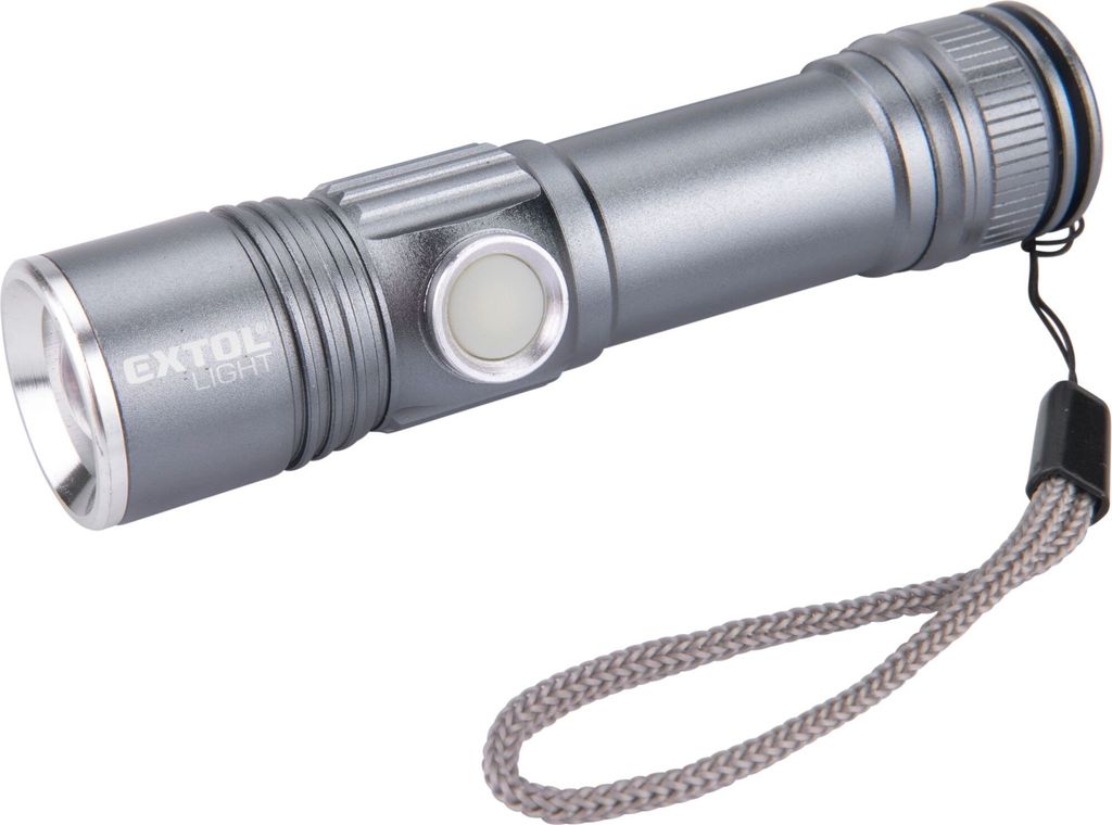 svítilna 280lm, zoom, USB nabíjení, XPE LED Obrázek produktu 