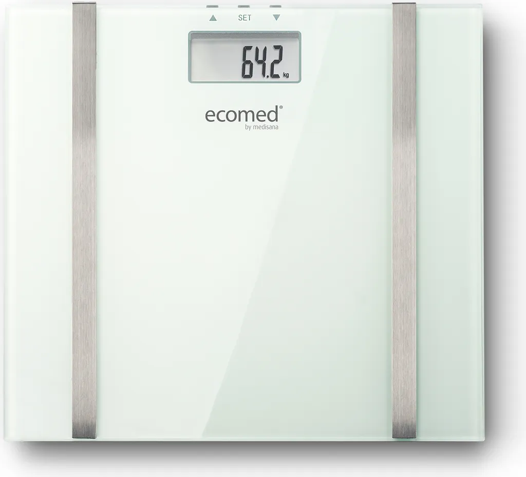Bilancia Medisana Ecomed BS-70E Bianca - Famiglia 10 Memorie
