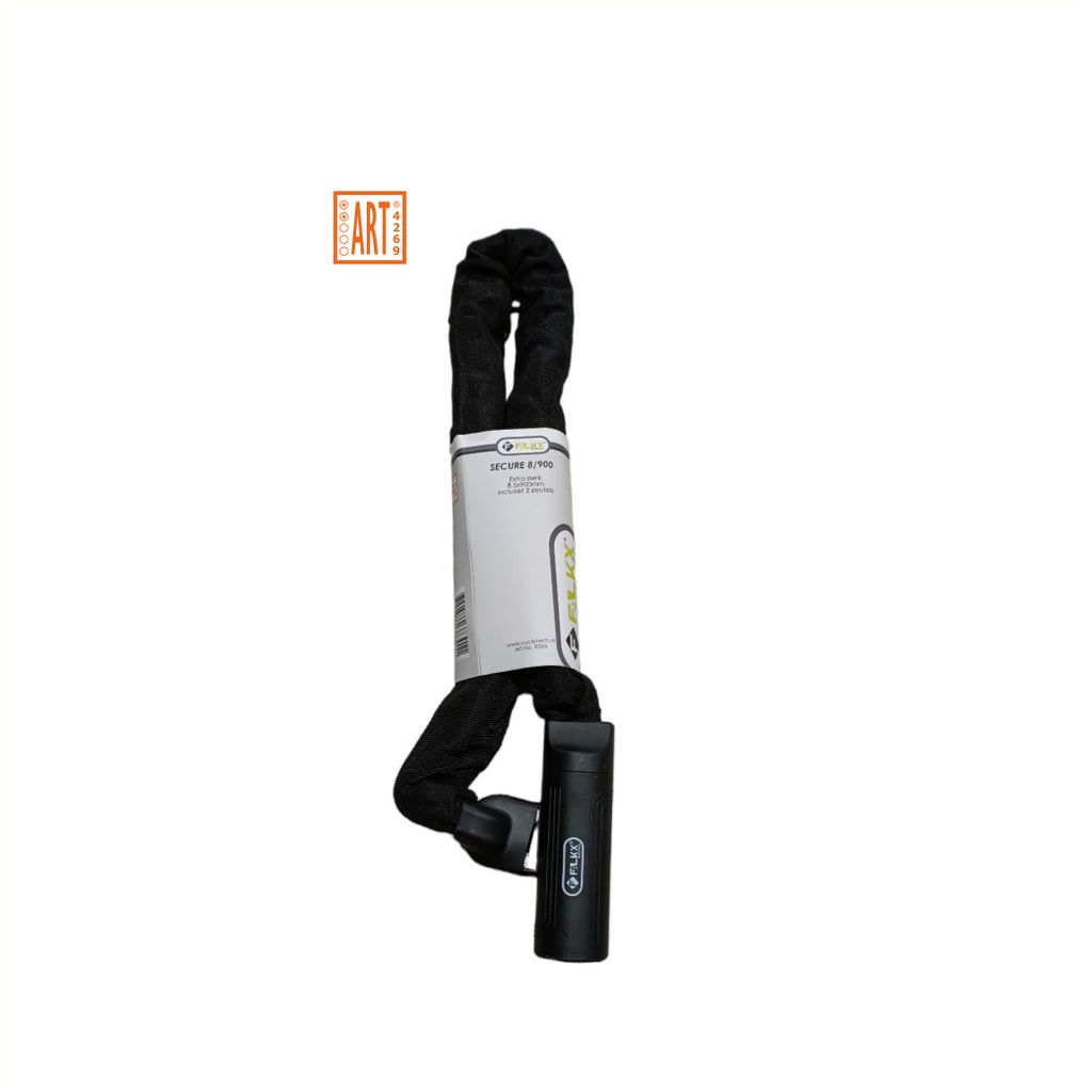Falkx Secure 8 900 Kettenschloss Black Art **