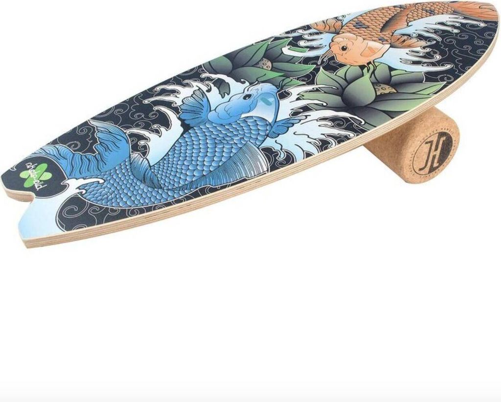 Jucker Hawaii Balanceboard SKATE-AID mit Rolle Produktbild 