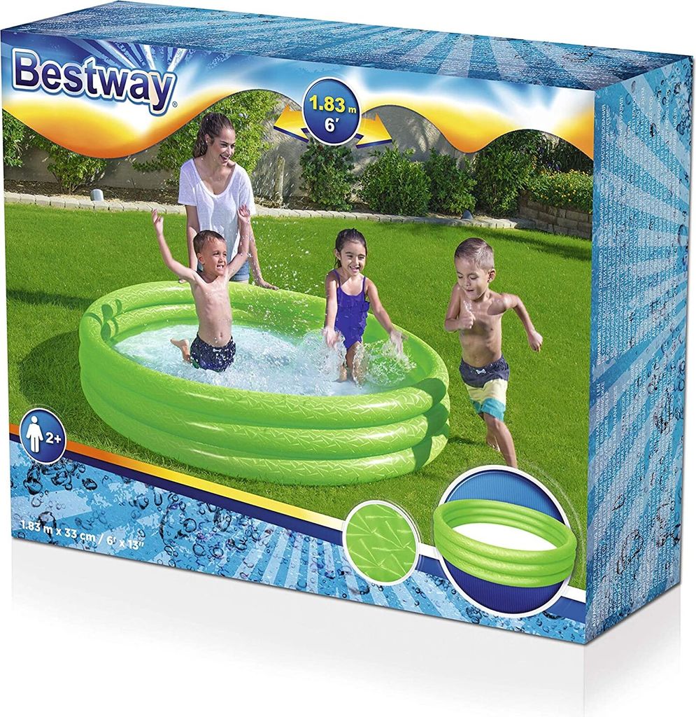Bestway® Planschbecken Classic 480,0 l farbsortiert 183,0 x Produktbild 16