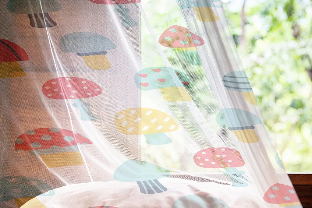 Arazzo Grande ABAKUHAUS Funghi 220x274 cm - Raso per Camera Letto