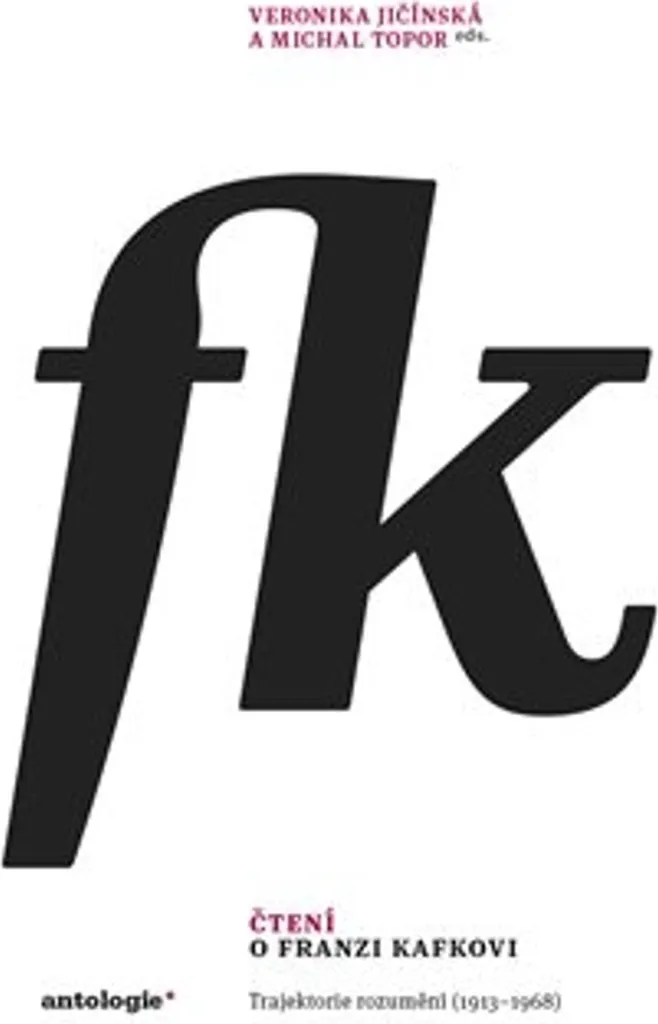 Livre Čtení o Franzi Kafkovi - Essai critique de Michal Topor 24cm