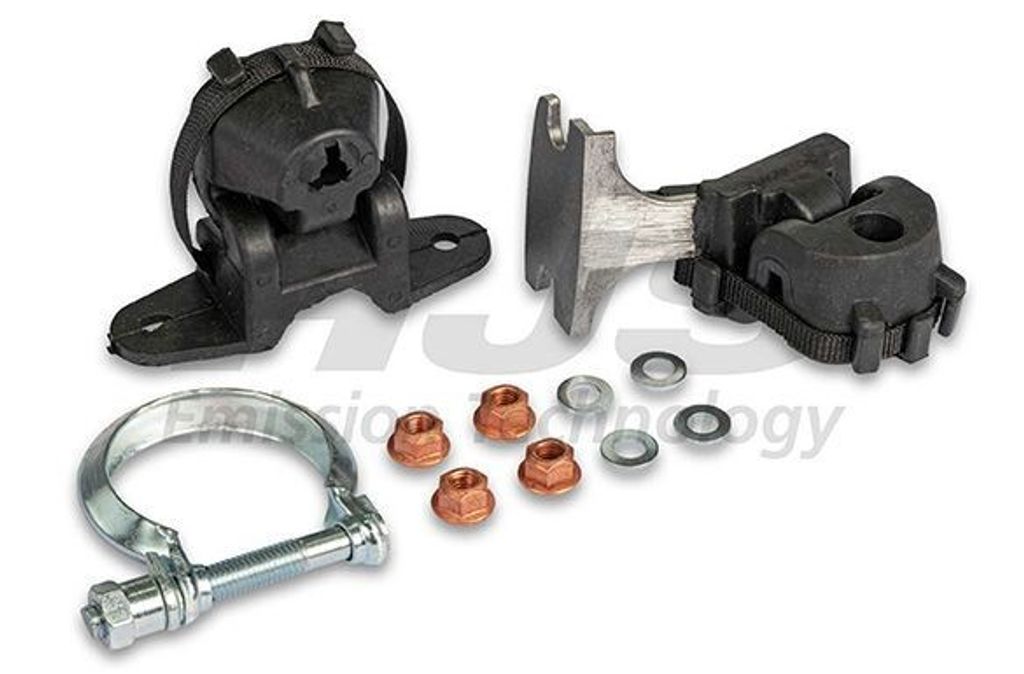 HJS 82 22 9018 Montagesatz Auspuffanlage Abgasanlage passend für PEUGEOT 307 (3A/C) für CITROËN C4 I (LC)