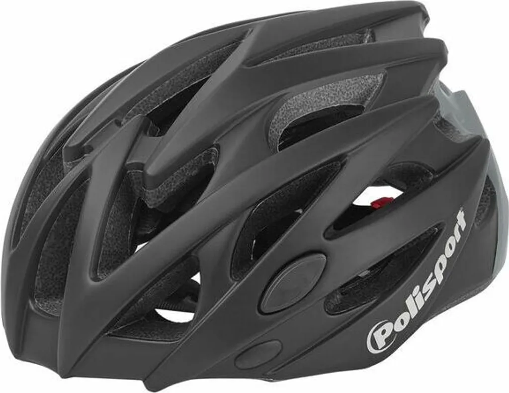 Casque Vélo Route et VTT Polisport Twig Noir Gris Confort Taille M