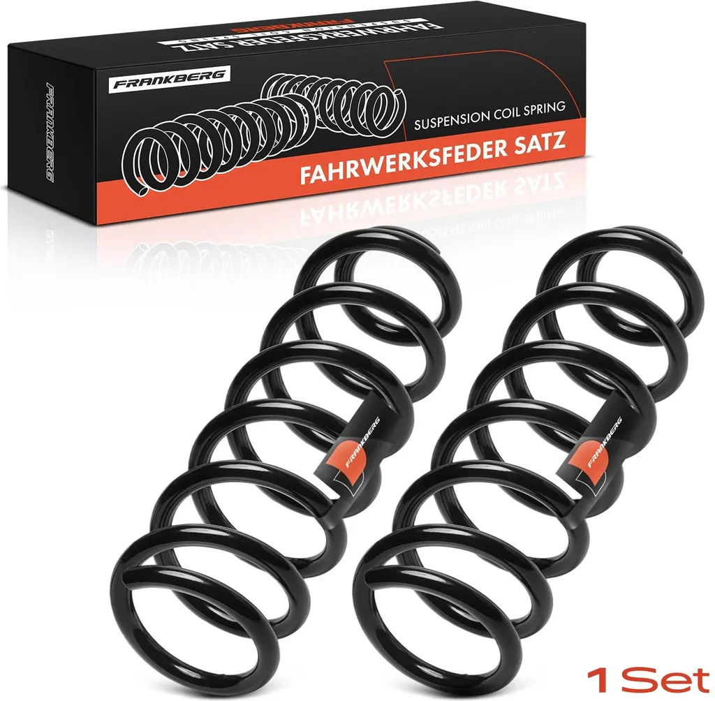 2 Ressorts de Suspension Frankberg pour Mercedes Classe C W205 2013-2021