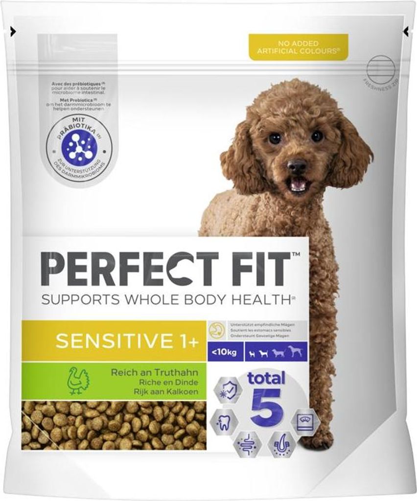 Perfect Fit Hund Trocken Sensitiv Adult 1+ XS/S Truthahn (1,4 kg)