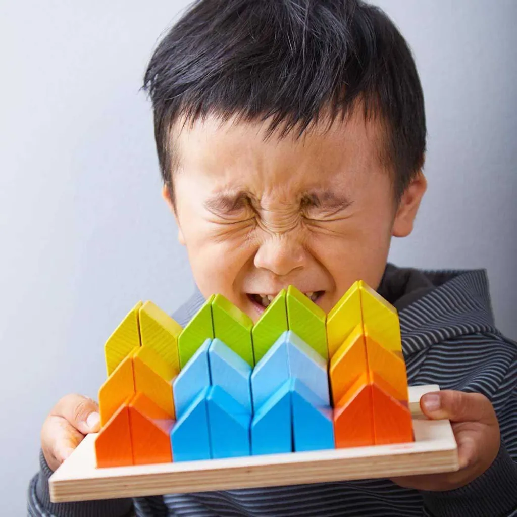 Jeu de construction en bois 3D Creative Stones Haba pour enfant de 2 ans - 11
