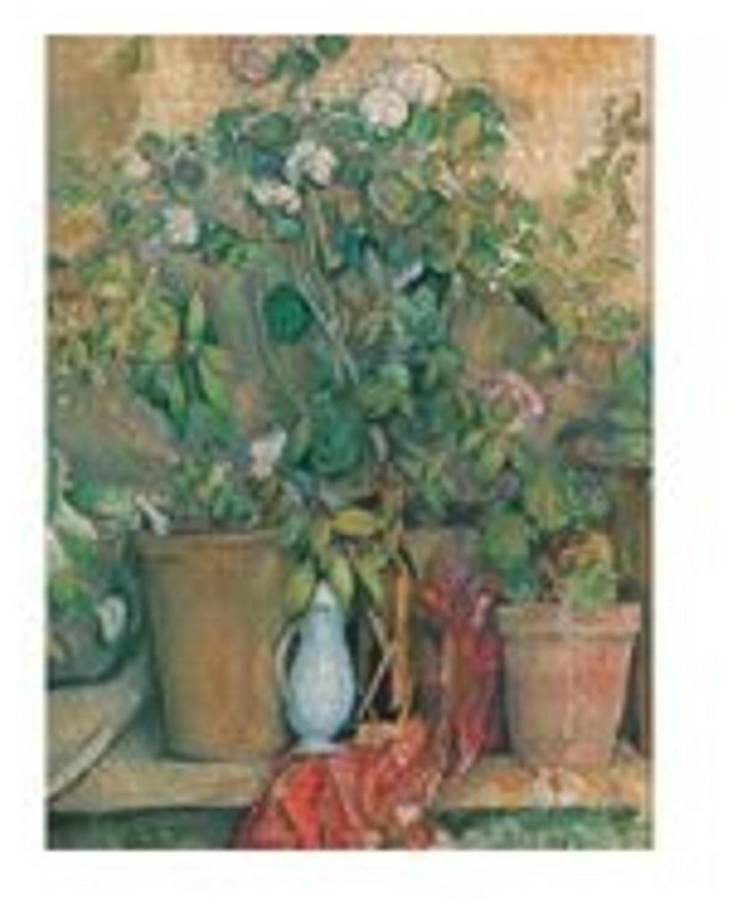 Cezanne's Terracotta Pots and Flowers 1000 Piece Jigsaw Puzzle, the Barnes Collection by Paperblanks (Cezanne's Terracotta Pots and Flowers)