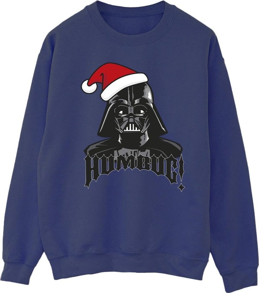 Star Wars - "Episode IV: A New Hope Humbug" Sweatshirt für Herren BI46026 (5XL) (Marineblau)