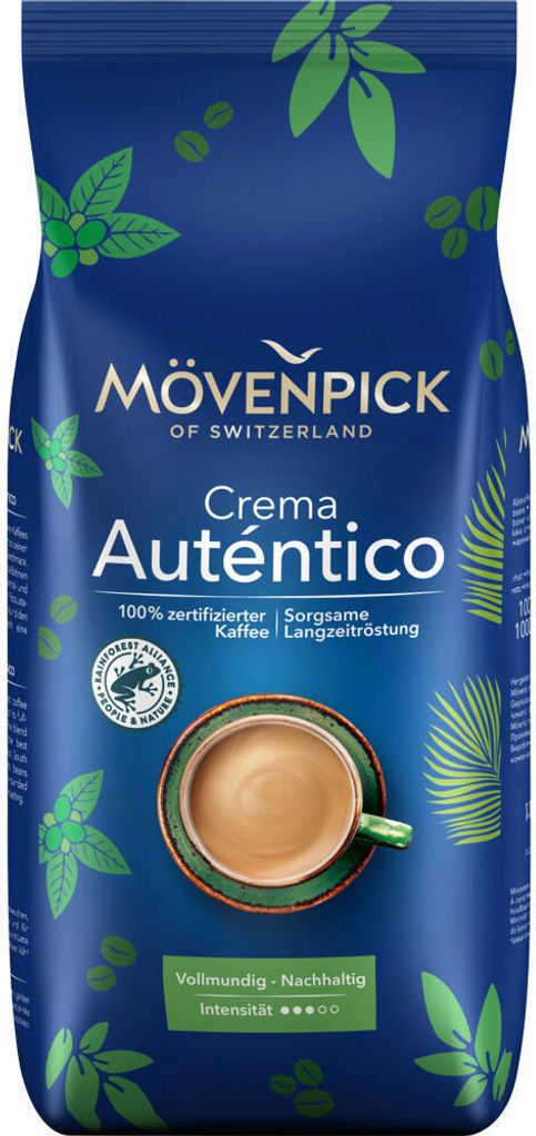 Mövenpick El Autentico Coffee Crema całe ziarna mocny smak Zdjęcie produktu 6