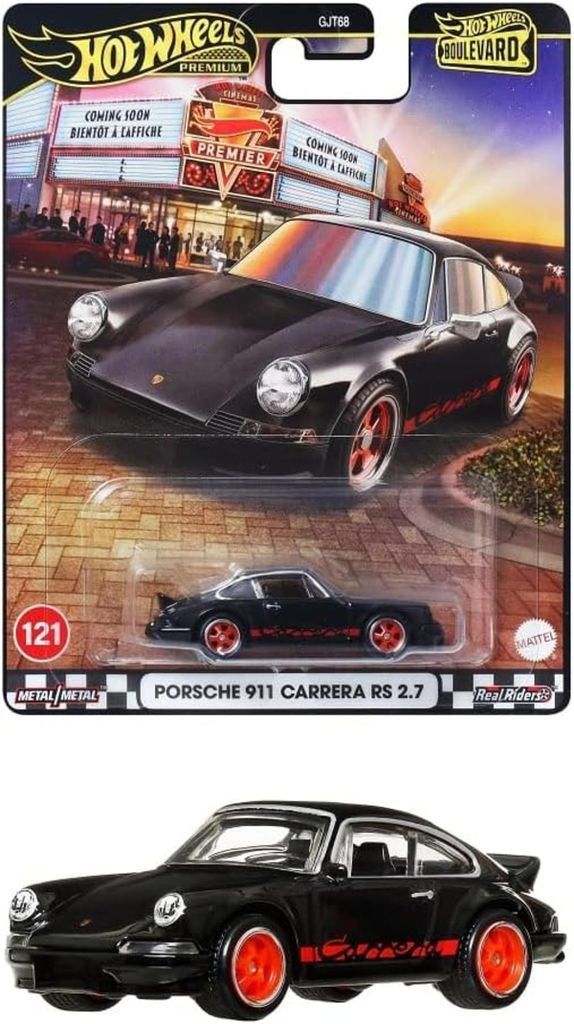 HOT WHEELS PREMIUM Porsche 911 Carrera RS 2.7 black Image du produit 