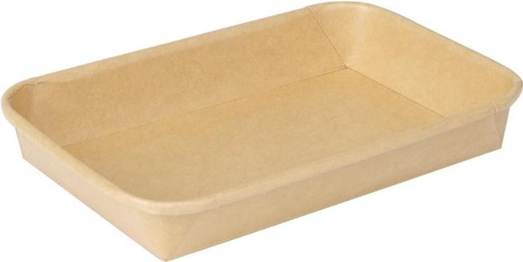 Fiesta Recyclebare Nr. 3 Sushi Schalenböden 160x115mm (300 Stück)