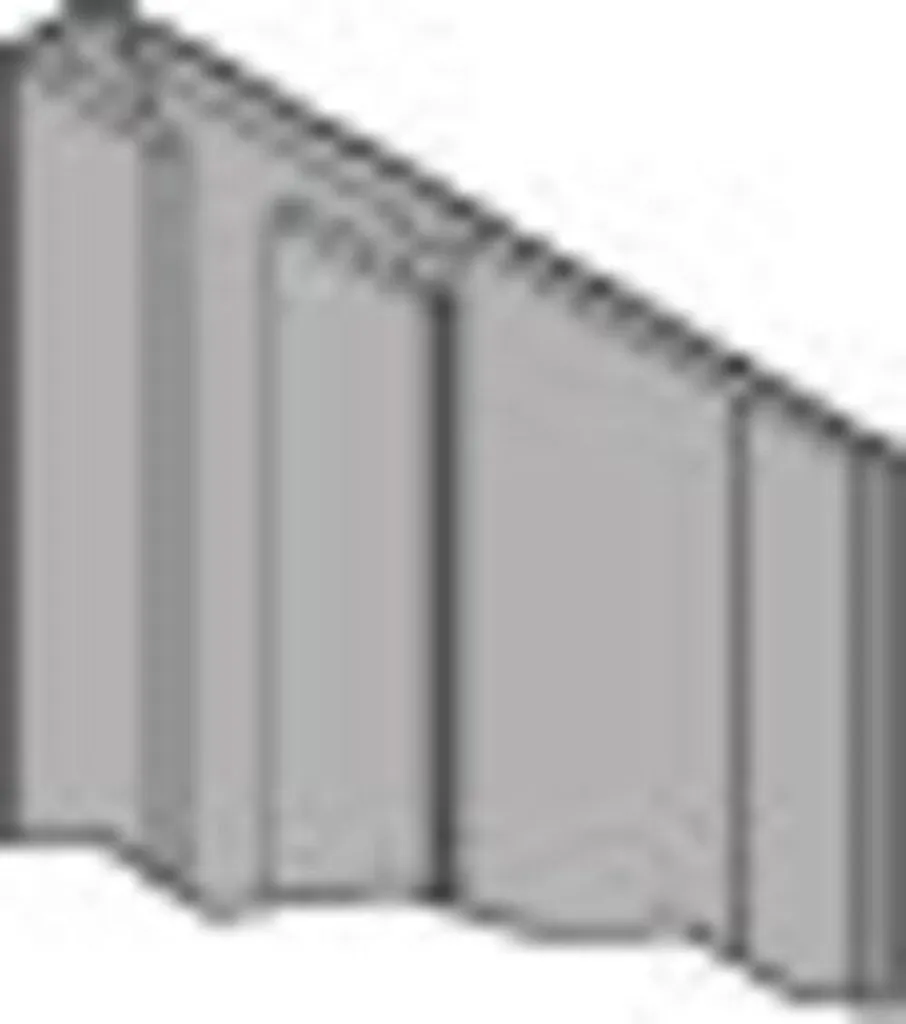 HÜPPE Select+ Profilo Finale ES0209116 2550mm | Design Bagno Moderno