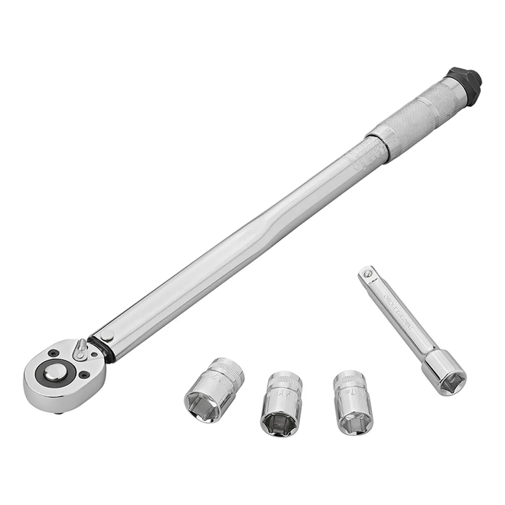 Clé dynamométrique en coffret de précision 28-210 Nm avec embouts