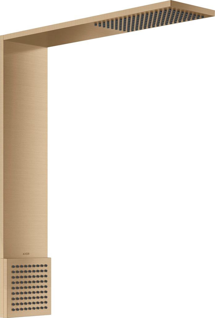 Brausemodul AXOR ShowerComposition 110 / 220, 1 jet brushed bronze brushed bronze