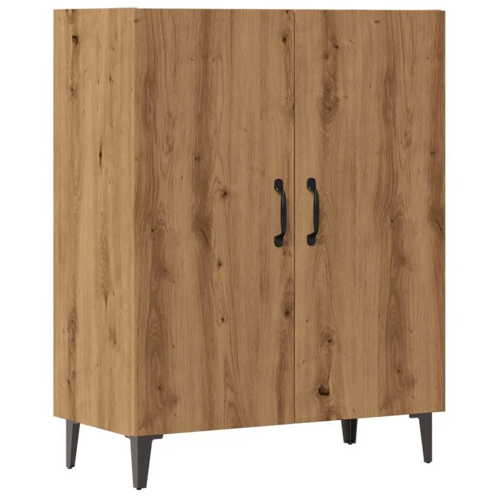 Credenza 70x34x90 Rovere Artisan | Struttura in Legno Tecnico Robusta