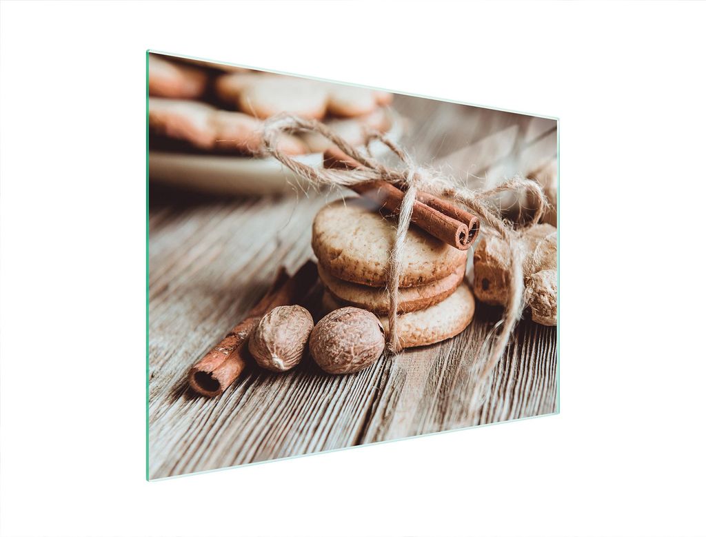 Glasschneidebrett 40x30 zitronengelb