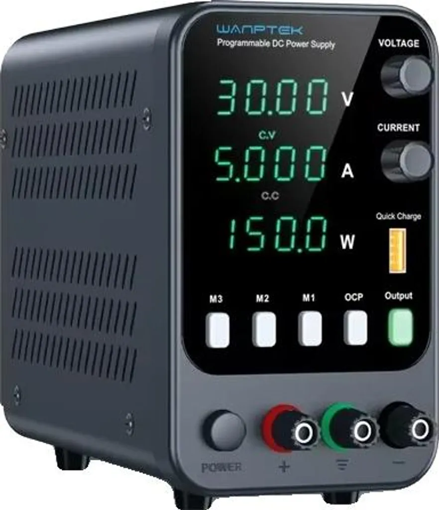 Source d'alimentation stabilisée programmable APS305H 30V 5A DC