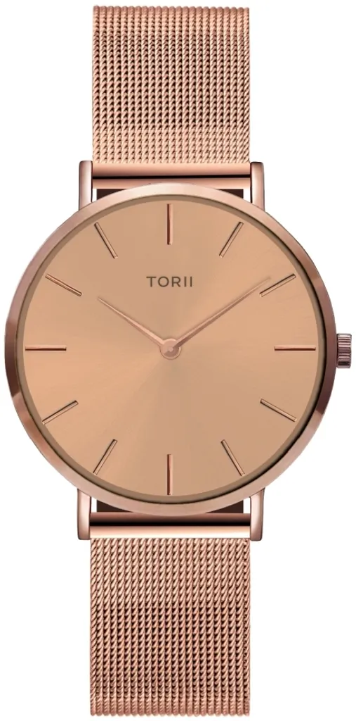 Montre Femme TORII R34RS.RR en Acier Or Rose avec Cadran Mode Raffiné