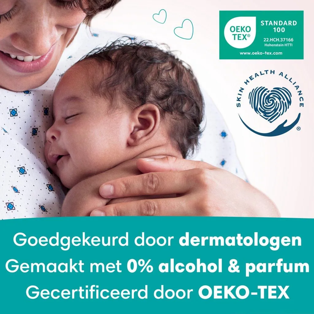 Pampers Sensitive Lingettes Bébé - Pack de 24 paquets soit 1248 unités - 2