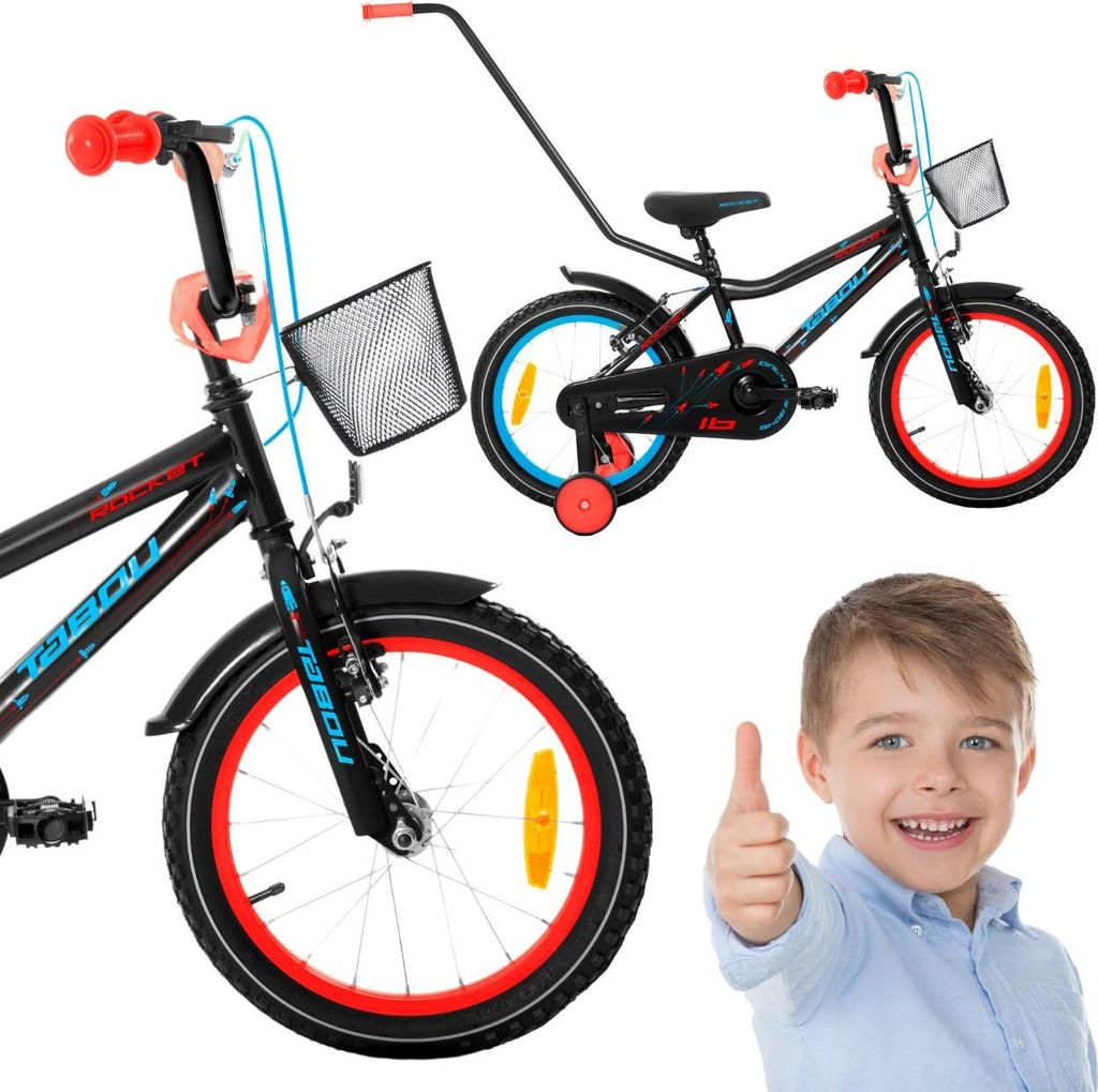 Kinderfahrrad 16 Zoll Tabou Rocket Leichtgewicht-Ratgeber Für Jungen