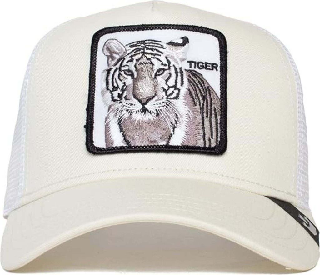 Goorin Bros. Die White Tiger Trucker Cap, Weiß One Size Produktbild 2