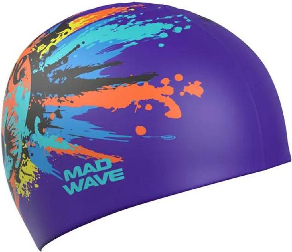 Madwave Chlorine Dope Badekappe Lila Lila One Size