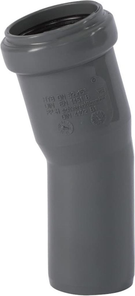 HTsafeB Bogen DN/OD 160 15 Grad